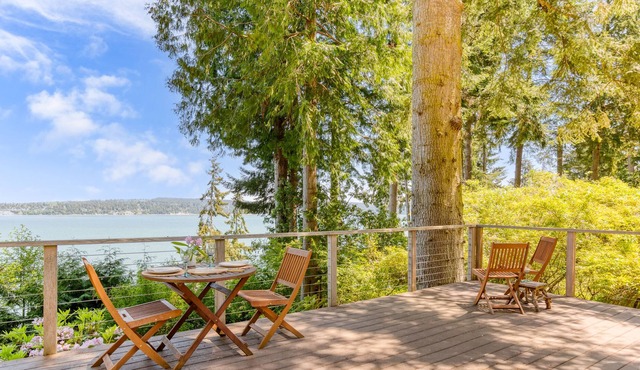 Serenity Pines - Waterfront | Fireplace