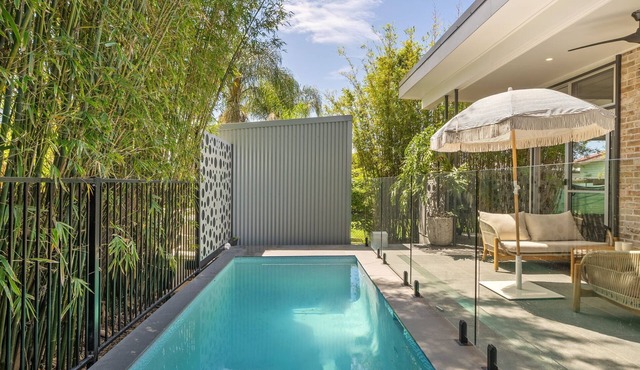 "Serenity & Poolside Sun" -