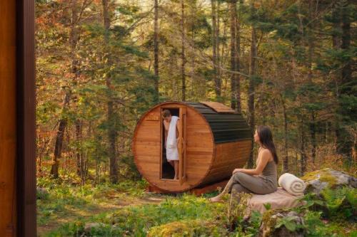 Serenity Private Hot Tub Sauna, Pool, Fiddler Lake