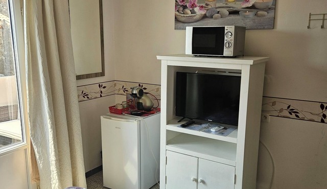 Serge Le Belge Chambres D'Hôtes - Room 1 double bed with balcony