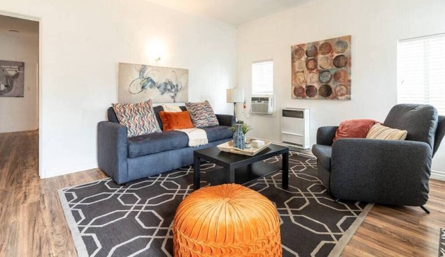 Settle in for a Month · Cozy Comfort Awaits!
