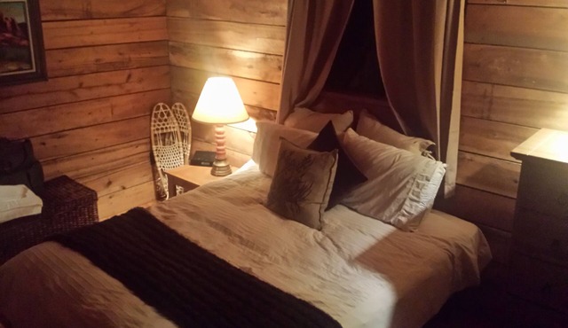 Seven Springs Cabin - Luna Chalet - Authentic, Pet Friendly Log Cabin