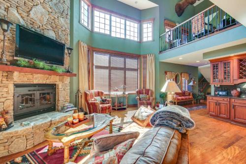 Seven Springs Resort Home Theater Room and Grill