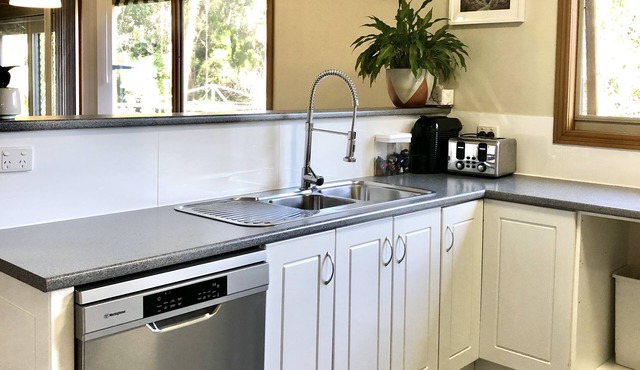 Several Living Spaces, Garden Views, Forest Walks. Peaceful, Serene.