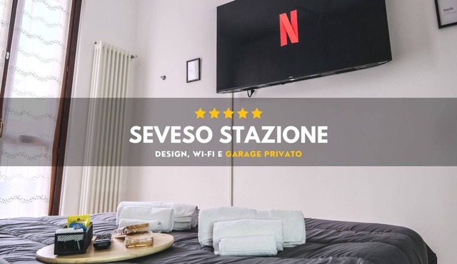 [seveso-stazione] Design, Wifi & Garage Privato