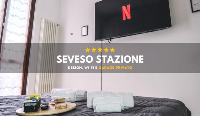 [Seveso-Stazione] Design, Wifi & Garage Privato