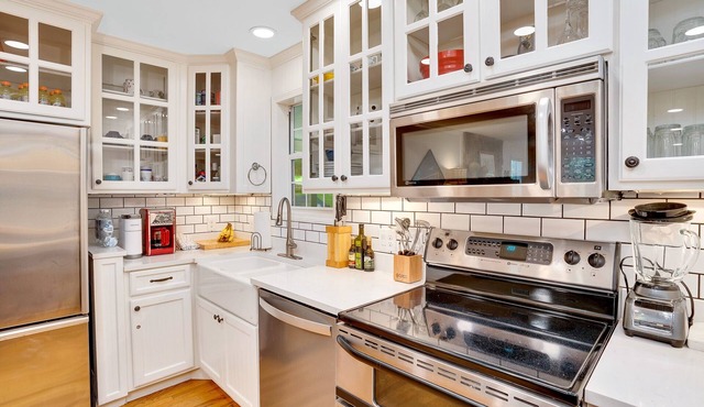 Sewanee's back porch steps from the Football/lax field