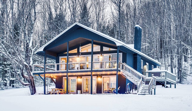 Seymour Lake Across St! Scenic Home w/Hot Tub