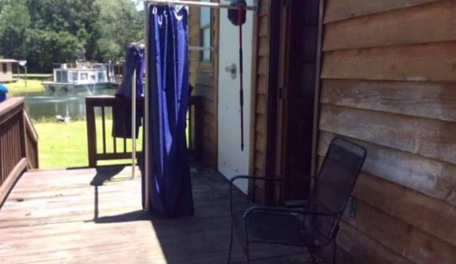 Shaded Creekside Cabin