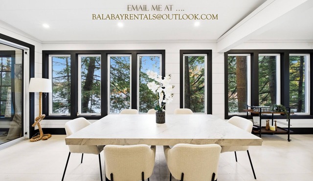 SHADOW SHACK- BALA, MUSKOKA LAKEFRONT COTTAGE