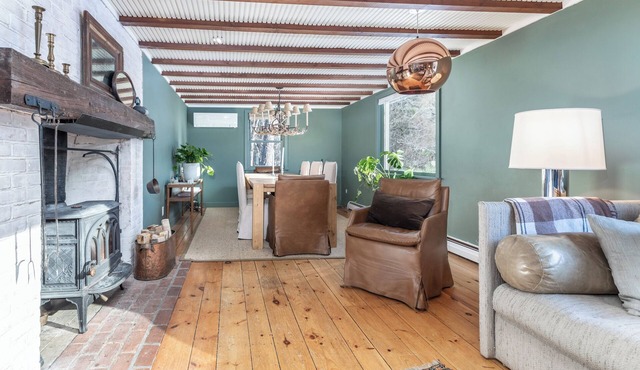 Shagbark,A Rock River Retreat,3 BD+Den,2.5BA on 14.5 private acres in Newfane VT
