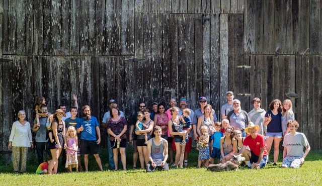 Shaggy Bark Camping7. A more private camping experience. The 75 acre Walker Farm