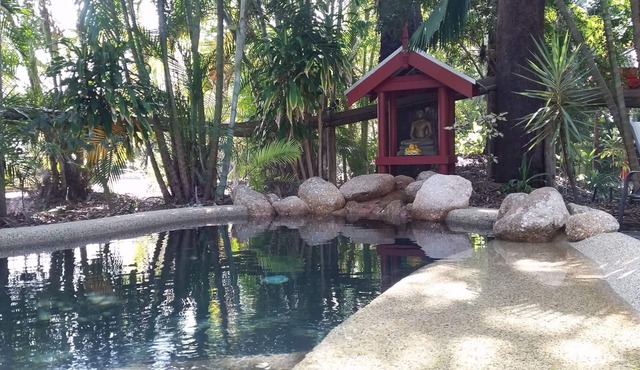 Shambhala Retreat Cottage 2 a peaceful place intended for rest and relaxation.