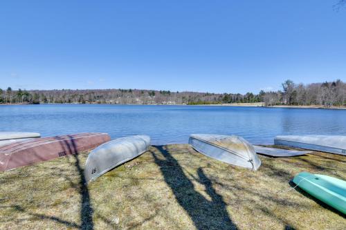 Shared Boat Launch Lake Retreat in Ellenville!