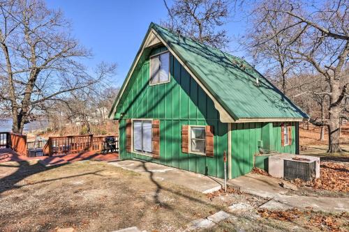 Shared Dock, Pool & Hot Tub: Lakefront Grove Cabin