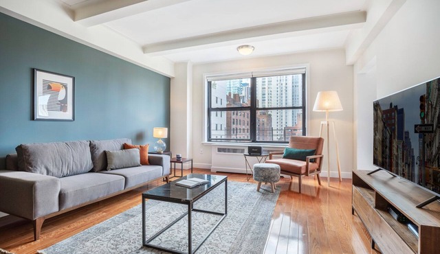 Sharp UES 2BR w/Indoor pool, Doorman + City views by Blueground