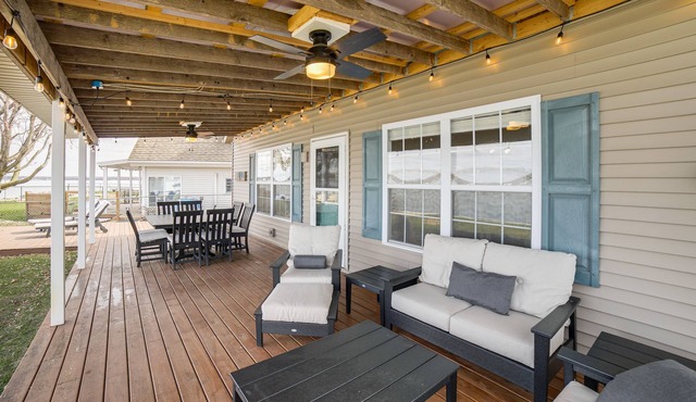 Shelbyville Lakefront Home w/ Furnished Patio!