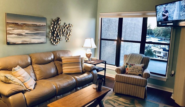 Shelter Cove Marina BEST VIEW! Spotless 1 BR. Small dog. No stairs.