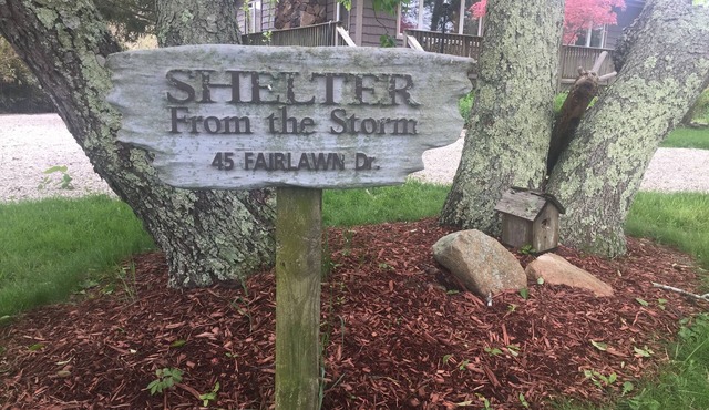 Shelter from the storm.in summer Mecca - Montauk NY