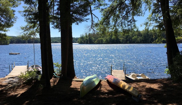 Shelving Rock Camp on Squam Lake