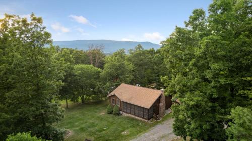 Shenandoah dog friendly cabin - river access, BBQ, outdoor dining and lounging, fire pit, AWD or 4WD encouraged