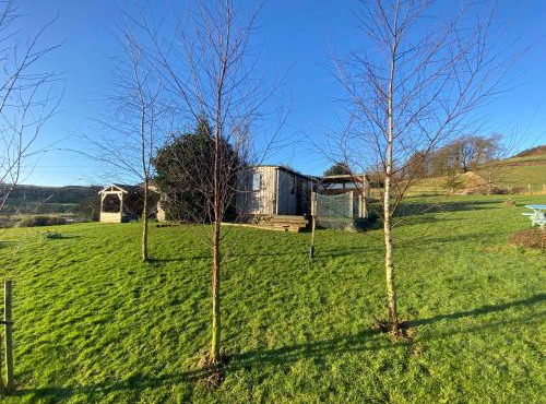 Shepherds Hut-hot tub hire-dog friendly-views