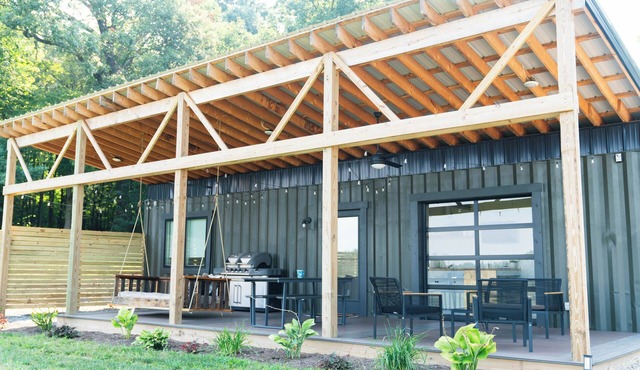 Shipping Container in Amish Country