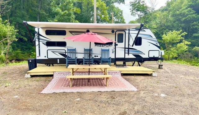 Shipwreck Cove Camper at Resort with Fishing and Inlatables