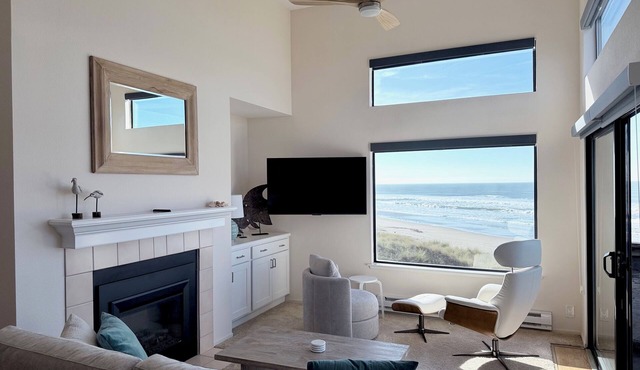 Shorebirds 132 - Top Floor! Premium 1 Bd OceanFront - 180° Views - Very Private!