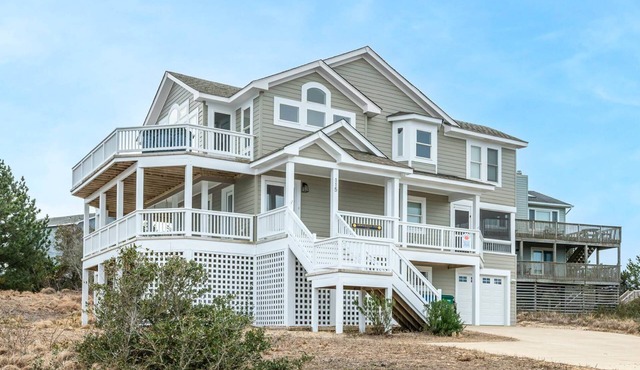 Shorehaven Too - Duck, Carolina Dunes, Ocean View, 220 Yds to Beach, Rec Room, Foosball