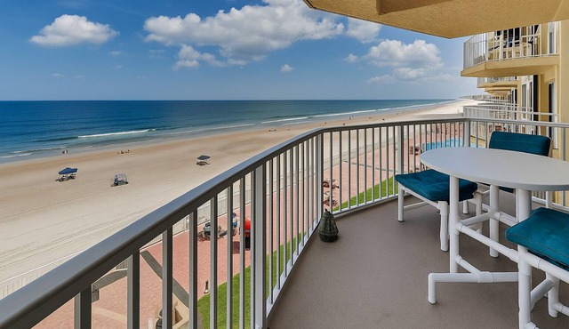 Shores Club 505 | Oceanfront Condo w Pool, Tennis, Balcony + Beach Access