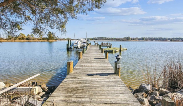 Short drive to Downtown Cambridge | Private Dock | Guest House | Pool | Hot Tub