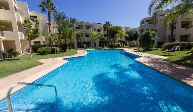 Short walk to Roda golf course 1st tee. 5 minutes drive to wonderful beaches