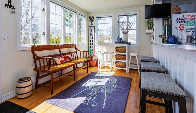 Short walk to the center of Southwest Harbor. Sleeps 8 comfortably!