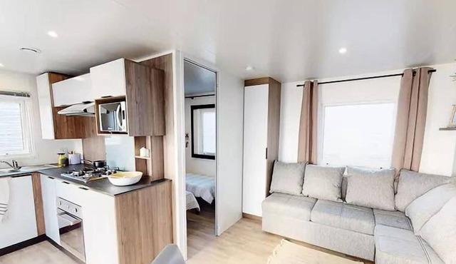 Siblu – Good Anse Beach * - Mobil home Serenity 3 hp Signature with air conditioning 8 people