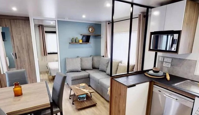 Siblu – Kerlann Estate * - Mobile home Well Being 3 ch Signature without air conditioning 8 people