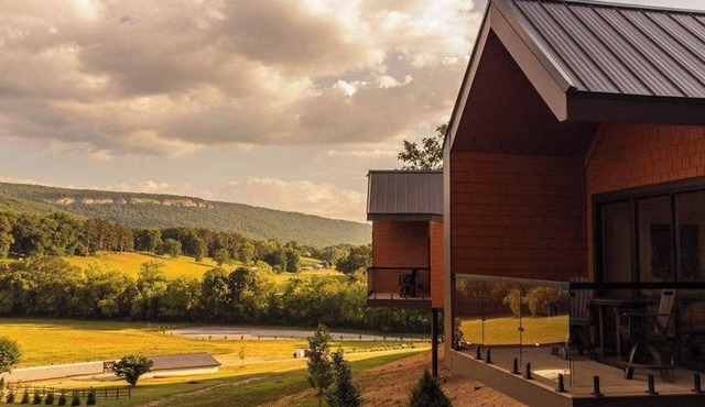 Side-by-Side Luxury Cabins with Panoramic Views