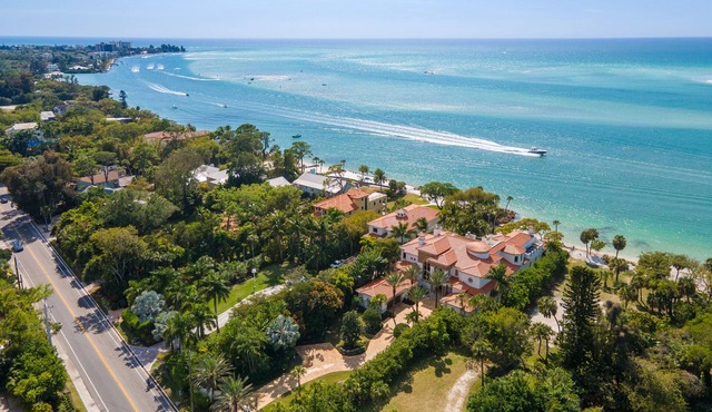 Siesta Key Oceanfront Palace with Private Beach