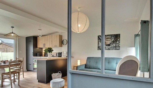 Sillon strike. Maisonette 5 minutes from the sea, rated 3 stars.