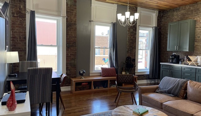 Silver Moon Heights Loft with unique balcony