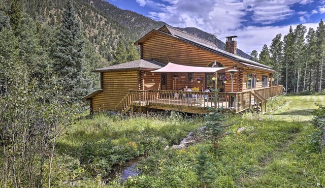 Silver Plume Mountain Haven with Views and Deck!
