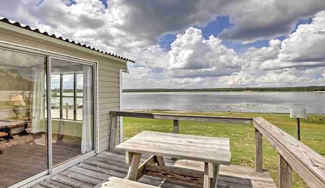 Silver Springs Cabin w/Deck - Right on the Lake