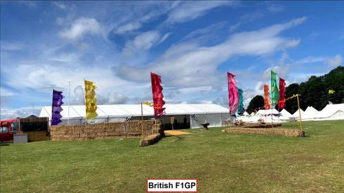 Silverstone Glamping and Pre-Pitched Camping with intentsGP