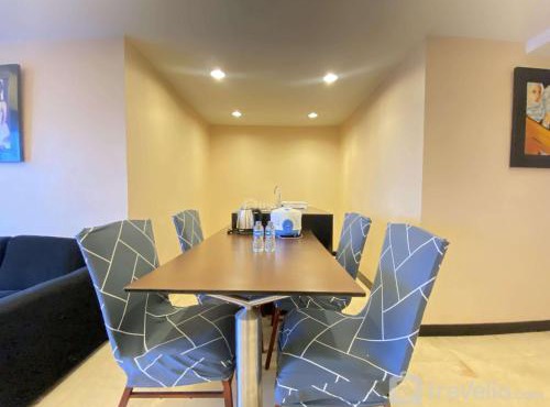 Simply and Homey 2BR at Braga City Walk Apartment By Travelio