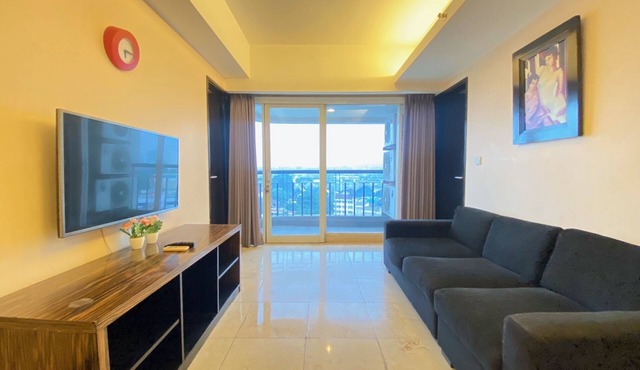 Simply And Homey 3BR at Braga City Walk Apartment