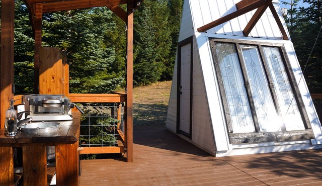 Simply Charming A Frame Tiny Cabin
