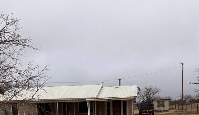 Single family home located west of Robert Lee, TX