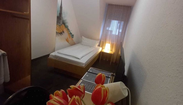 Single room-Budget-Shared Bathroom in Ulm
