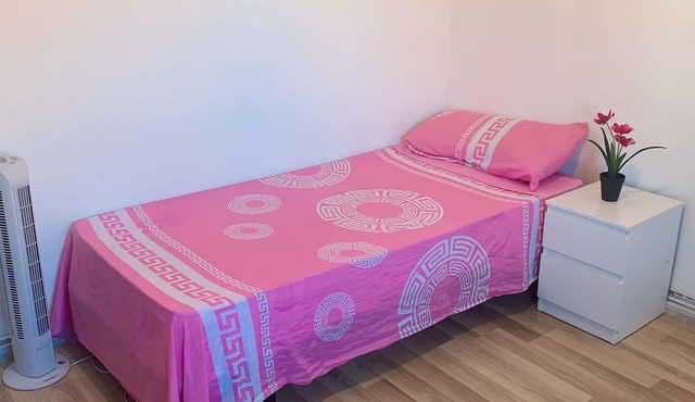 Single room with fan and quiet