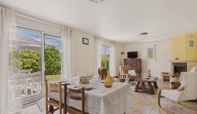 Single-storey house for 4 – garden and terrace